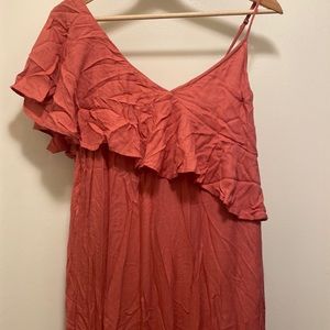 Billabong kiss to tell dress red clay M NWT